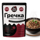 Гречка с куриным фаршем